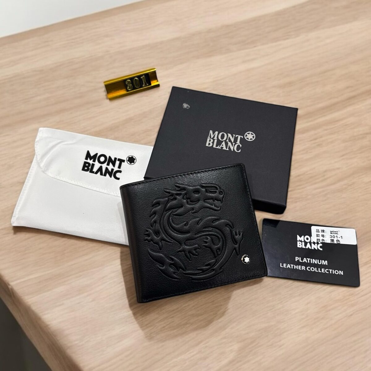 MONT BLANCC LUXURY EDITION WALLET MENS - Image 3