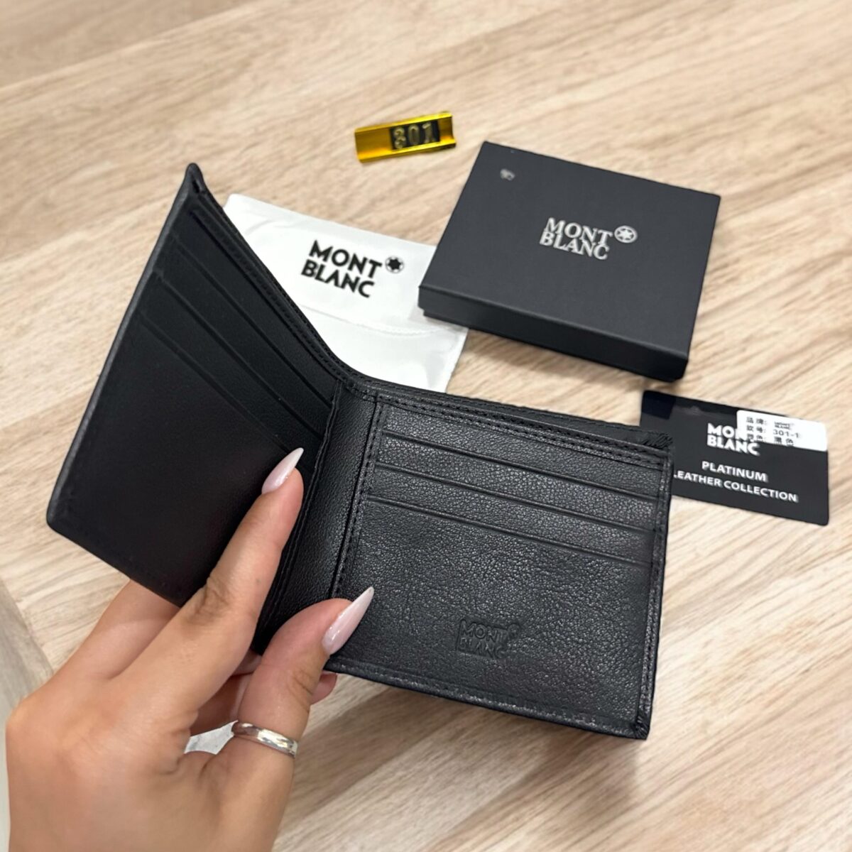 MONT BLANCC LUXURY EDITION WALLET MENS - Image 2