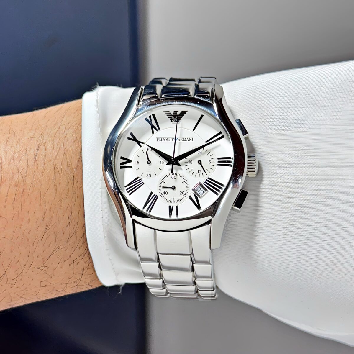 EMPORIO ARMANII VALENTE CHRONOGRAPH AR11081 FOR MEN'S - Image 3