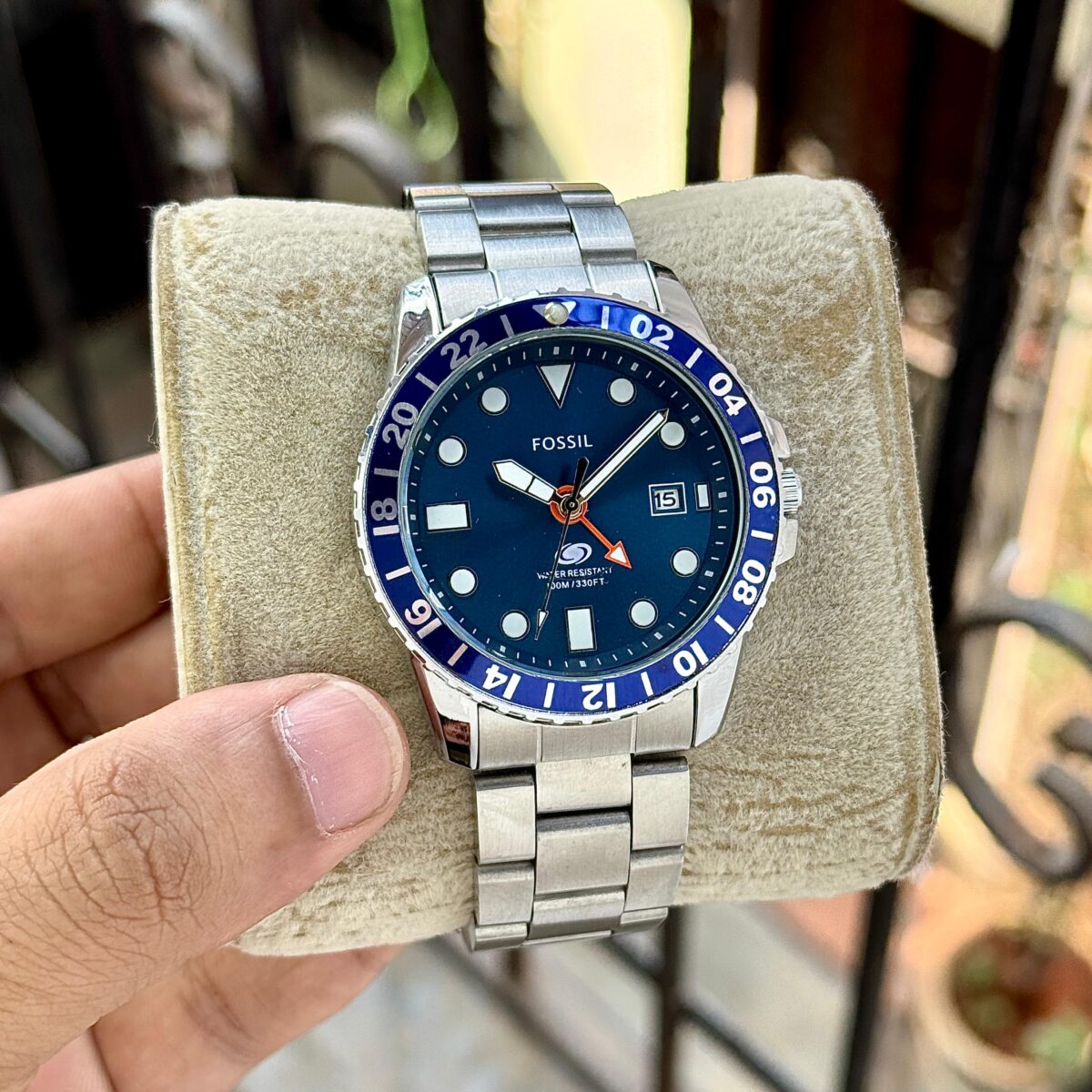 FOSSILL FS5991 BLUE DIAL MEN'S - Image 2
