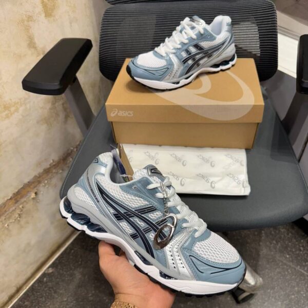 ASICSS GEL KAYANO 14 TEAL BLUE WHITE