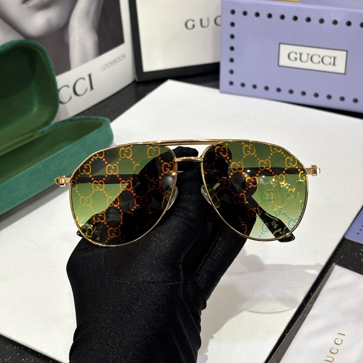 GUCCII AVIATOR FOR MEN'S - Image 1