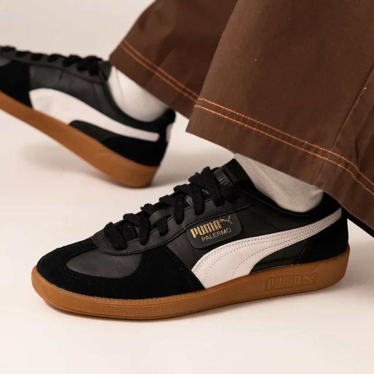 PUMAA PALERMO BLACK FEATHER GREY GUM - Image 2