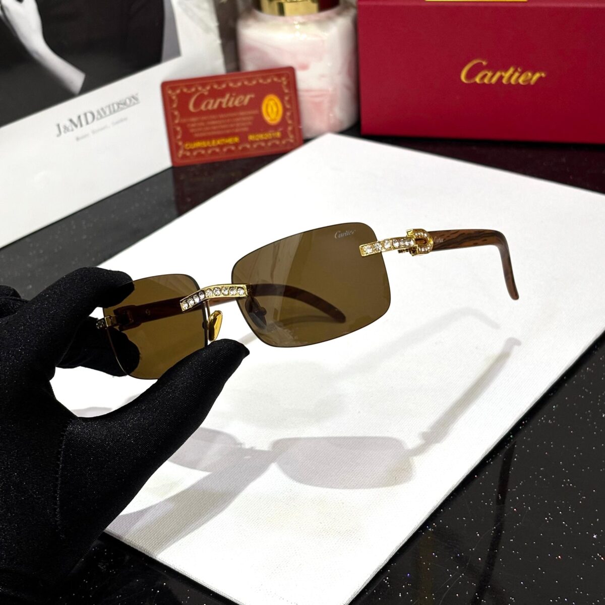 CARTIERR UNISEX UV PROTECTED GLASSES - Image 2