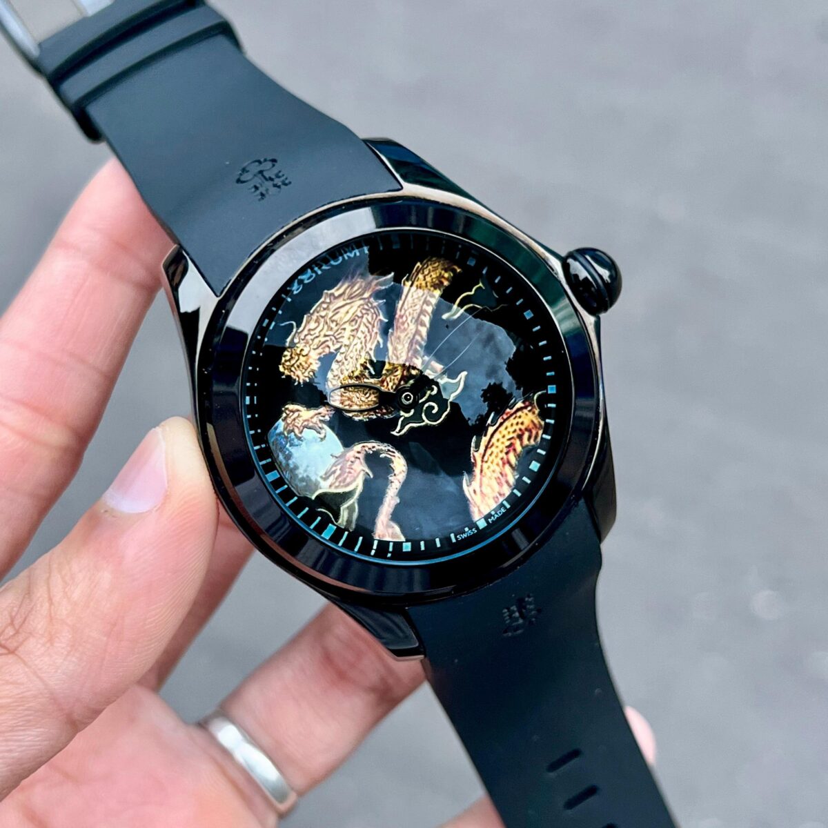 CORUMM BUBBLE MAGICAL DRAGON LIMITED EDITION FOR MEN'S - Image 1