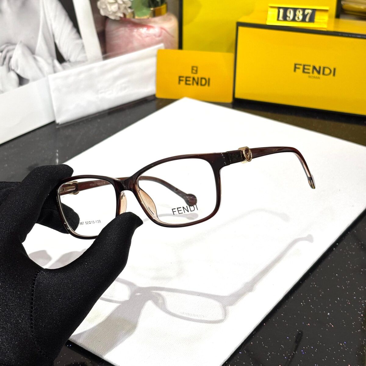 FENDII OPTICAL FRAME FOR WOMEN'S - Image 2