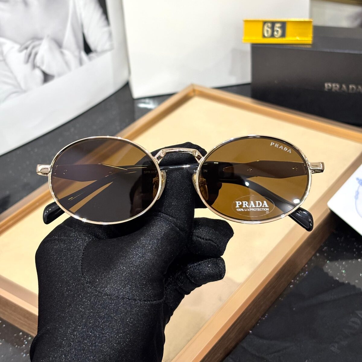 PRADAA OVEL SUNGLASSES FOR WOMEN'S - Image 2