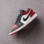 NIKEE JORDAN RETRO 1 LOW ‘BRED TOE’ - Image 2
