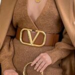 VALENTINOO REVERSIBLE BROAD BELTS FOR HER - Image 2