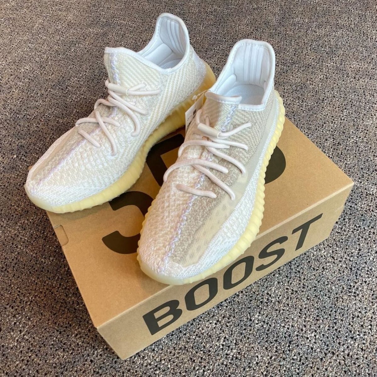 Addidas Yeezy 350 v2 Natural Semi UA - Image 4
