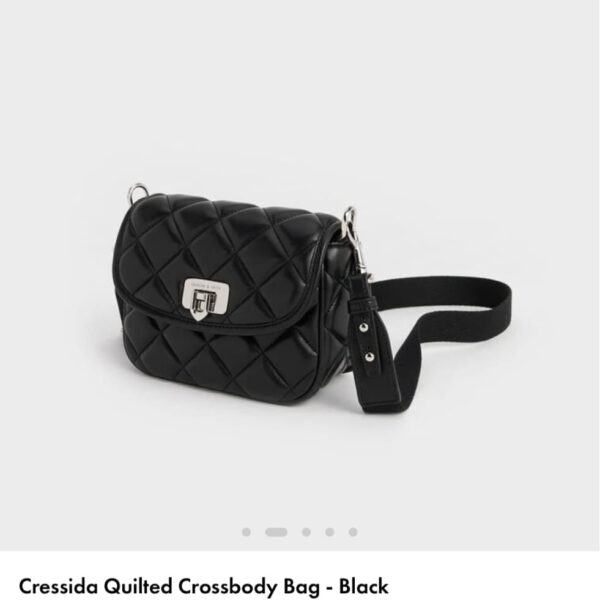 CHARLES & KEITHH CRESSIDA QUILTED CROSSBODY BAG'S FOR HER