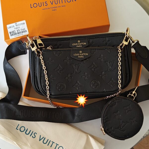 LOUIS VUITTONN EMBOSSED MULTI POCHETTE