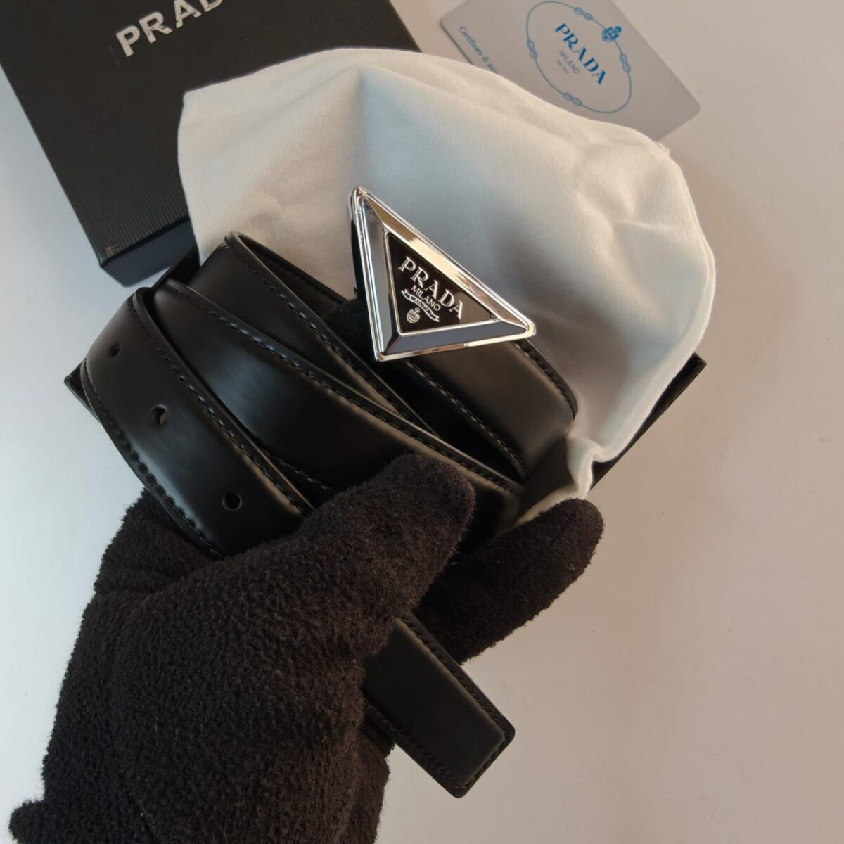 PRADAA LEATHER UNISEX BELT'S - Image 2