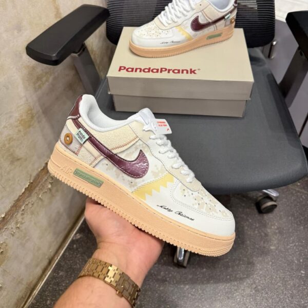 Air Force 1 ’07 Panda Prank – Classic Black White Sneakers
