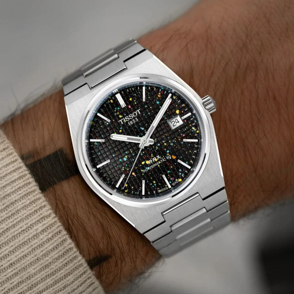 Automatic Integrated-Bracelet Watch - Silver - view 4