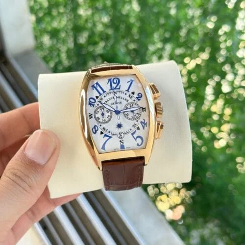 Barrel-Case Automatic Watch - Men's