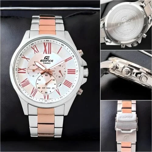 Chronograph Steel Watch - Men's - view 3