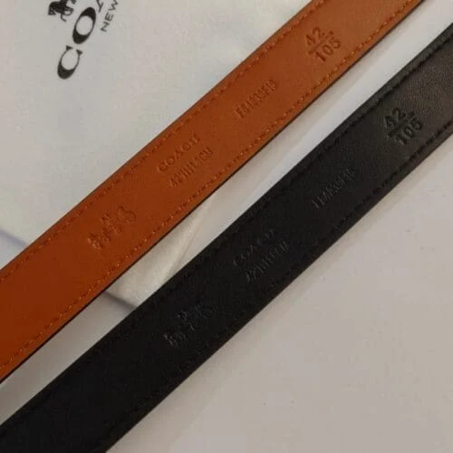 Harness-Buckle Leather Belt - view 3