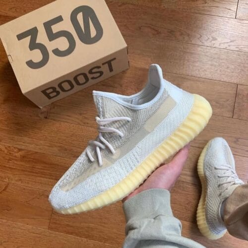 Knit Runner Sneakers - Natural