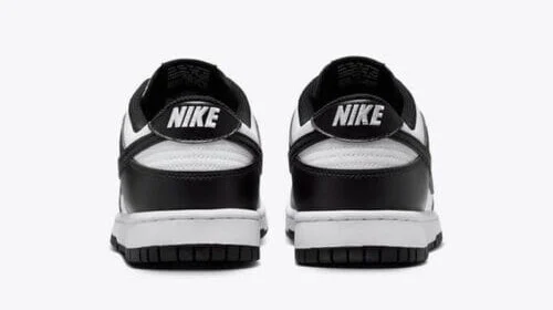 Low-Top Leather Sneakers - Panda - view 4