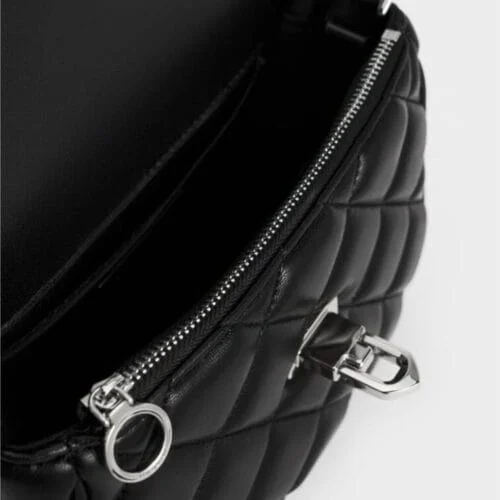 Quilted Crossbody Bag - Women's - view 5