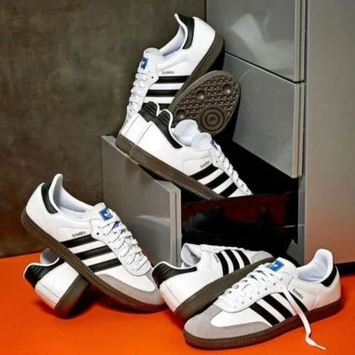 Retro Terrace Sneakers - White & Black - view 4